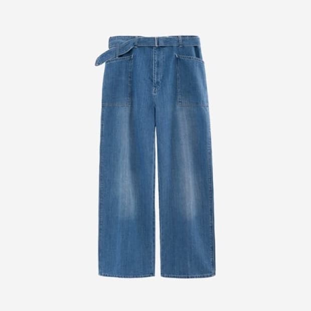 폴리테루 퍼티그 데님 라이트블루 2