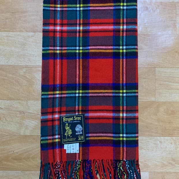 ROYAL SCOT-로얄 스콧 (울/UK 메이드)타탄 체크 블랑킷
