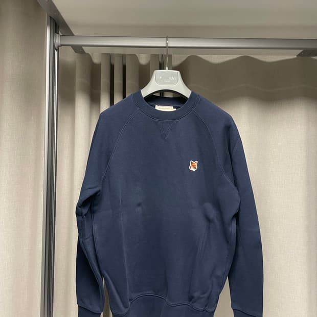 [xs] 메종키츠네 맨투맨