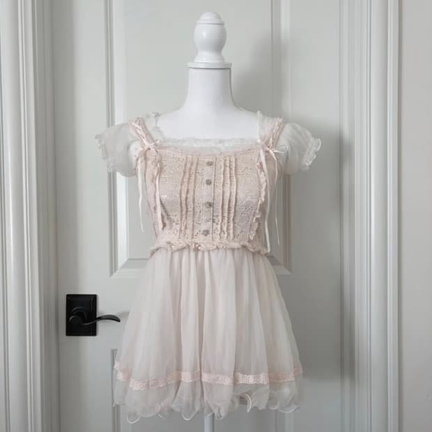 리즈리사 오프숄더 탑