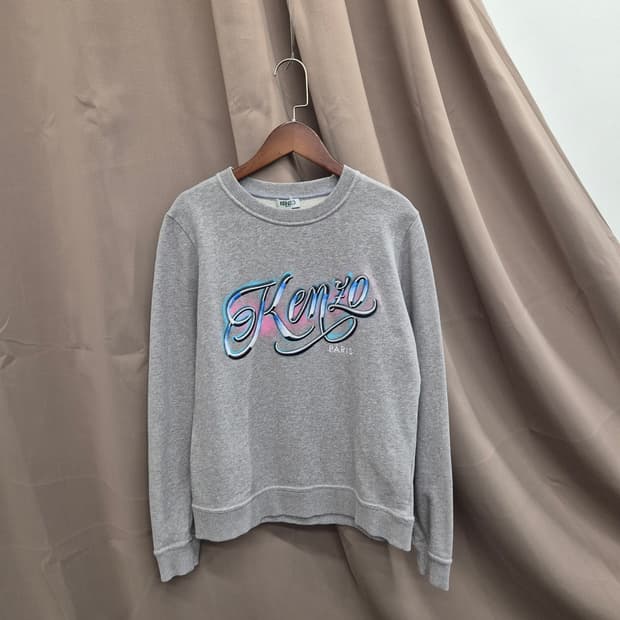 겐조 로고 자수 맨투맨 M