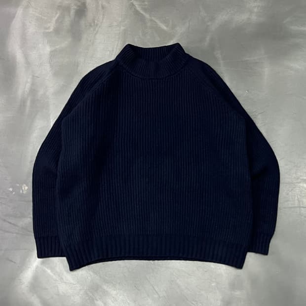  비즈빔 울 모크넥 니트 +명품감정서 y15711