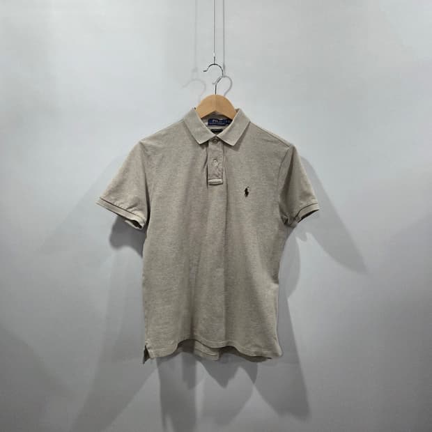 폴로랄프로렌 피케 카라 오트밀 반팔티 M