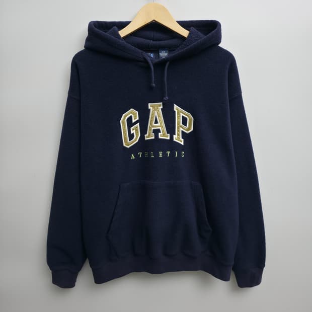 [M] GAP 갭 네이비 후리스 후드티