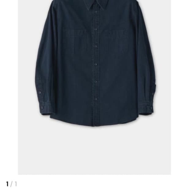 쿠어 웨스터 더블포켓 데님 셔츠 구매합니다