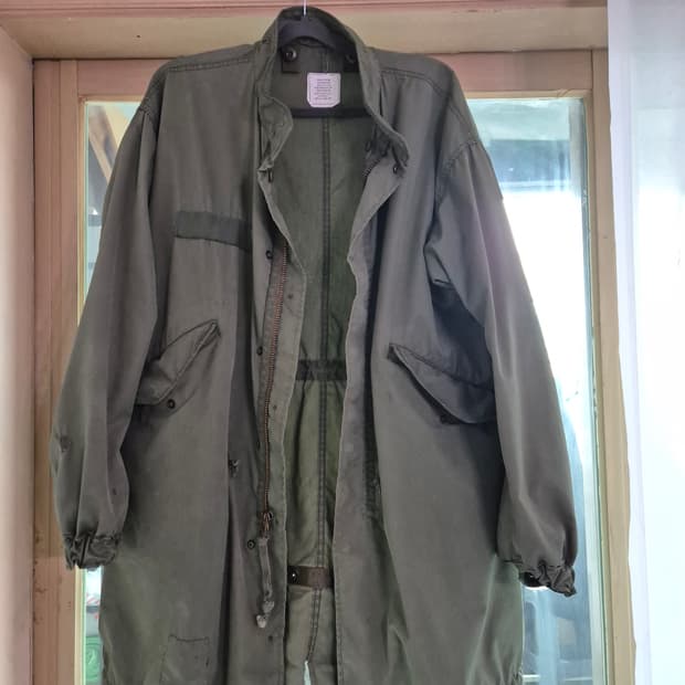 70s m65 피쉬테일 S사이즈 외피