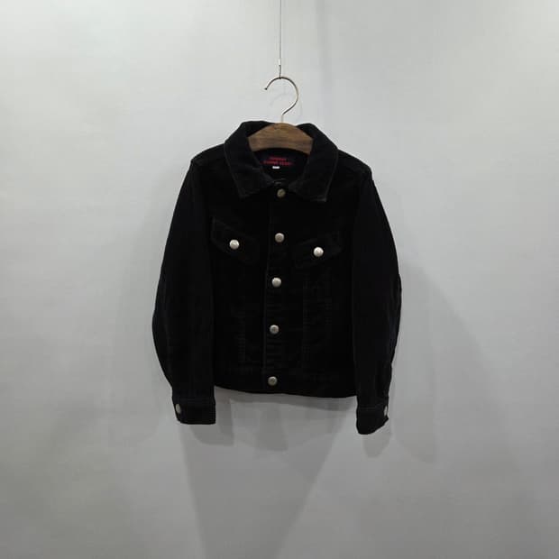선데이도넛클럽 키즈 코듀로이 자켓 블랙 110