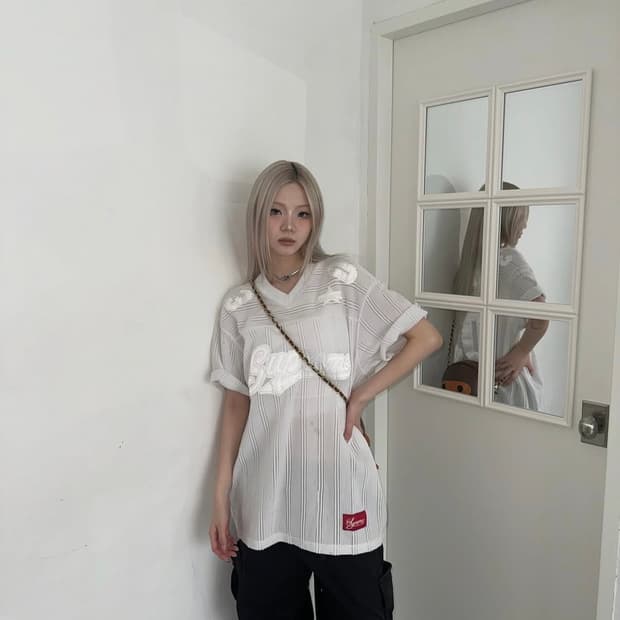 Supreme 슈프림 풋볼 져지 화이트