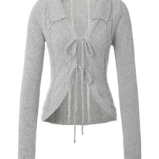 쓰리타임즈 릴리 로즈 가디건