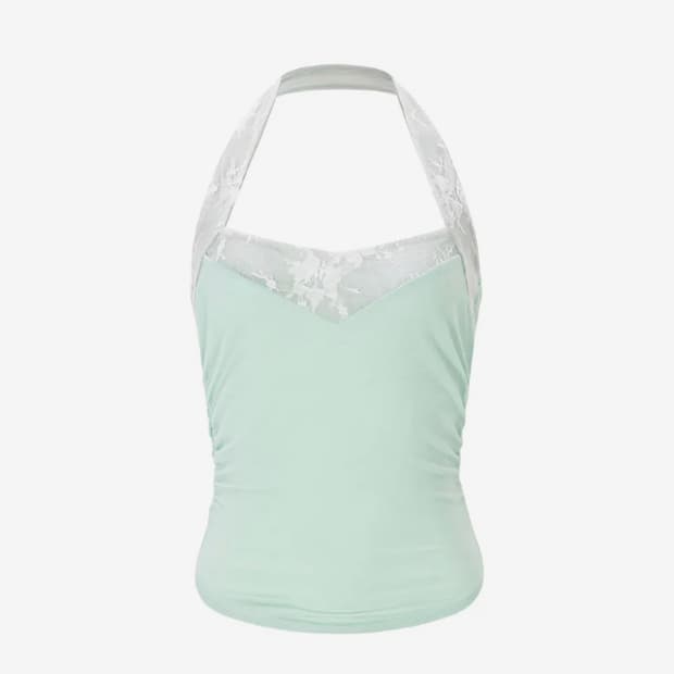 플리즈노팔로우 Teresa Sleeveless Top (Mint)