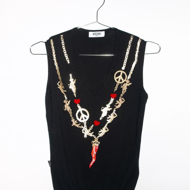 Cotton V-neck Vest