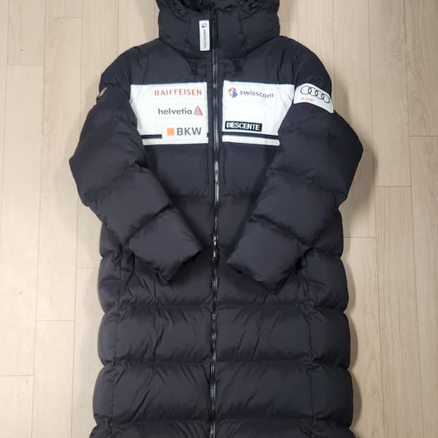 데상트 아우디 덕다운 롱패딩 2XL