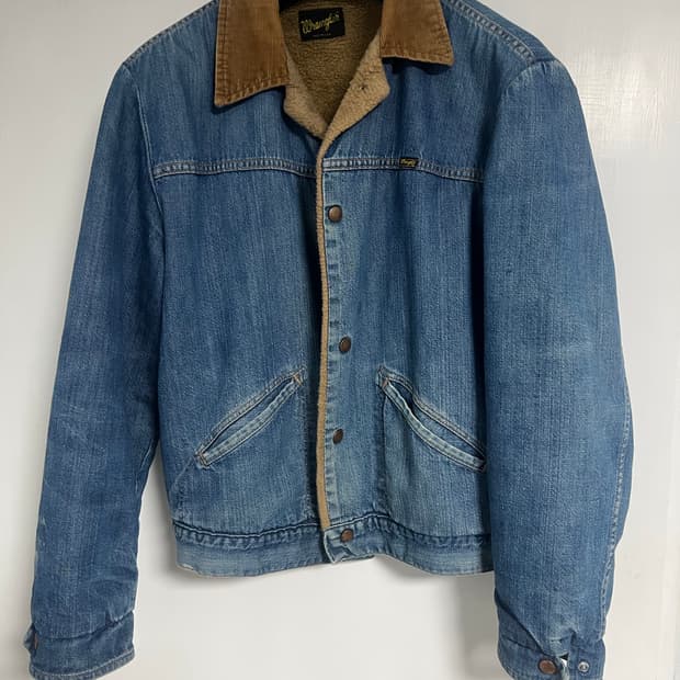 44) 70‘s 랭글러 쉐르파 자켓 기묘한이야기 자켓
