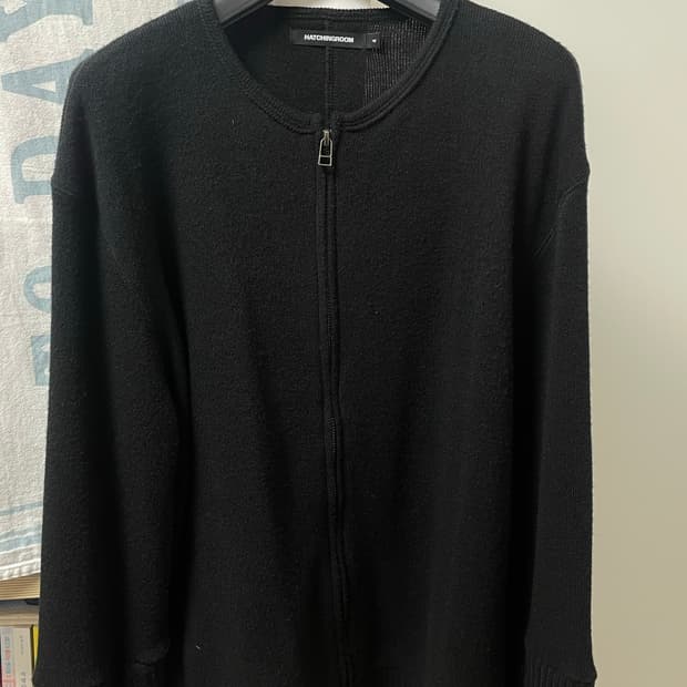 해칭룸 레이어 가디건/블랙/4사이즈