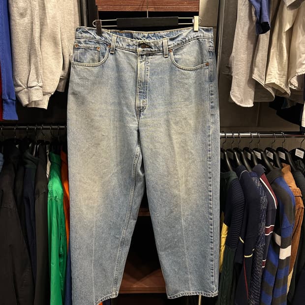 빈티지 90s 리바이스 567 데님 팬츠 