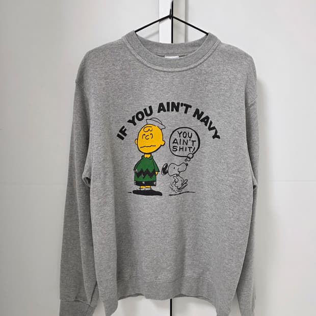 와일드동키 기모 맨투맨 