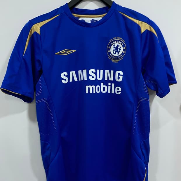 첼시 05-06 홈 지급용 유니폼 100주년