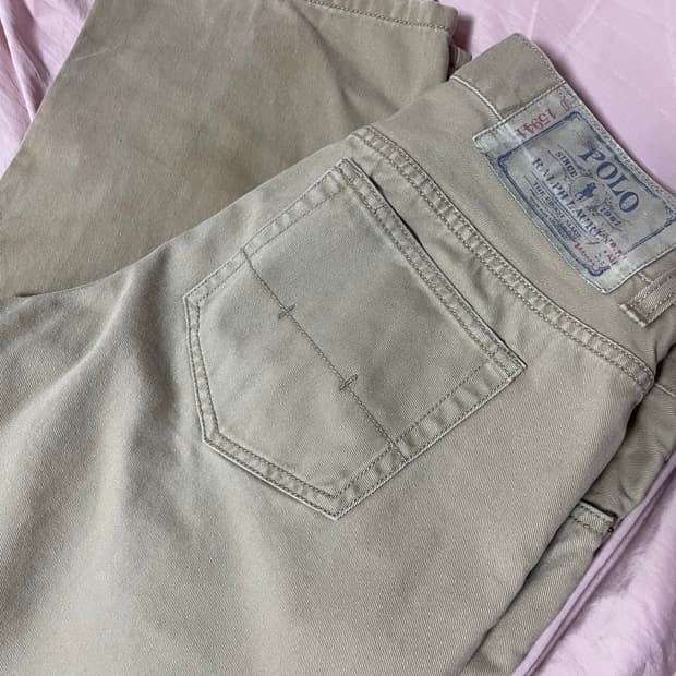 18 폴로 베이지 팬츠