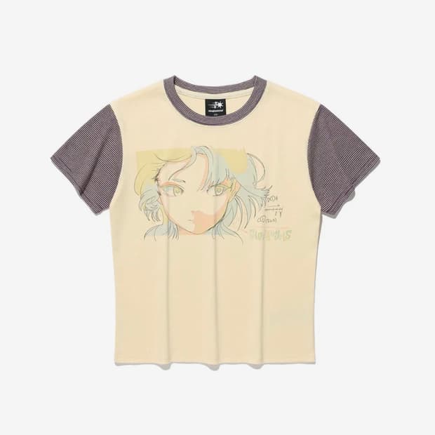 나이스고스트 GHOST ANGELS MIKA TEE_YELLOW