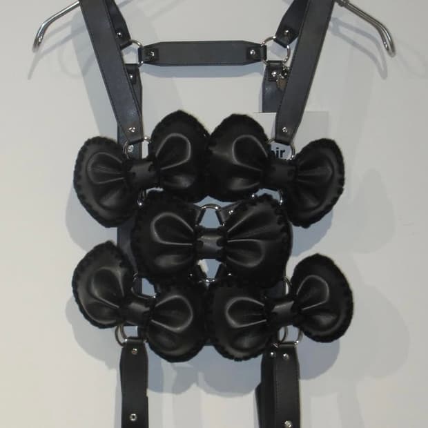 25fw noir kei ninomiya 느와케이니노미야 리본 하네스