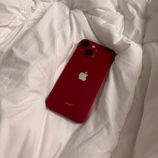 아이폰13미니 레드256gb (정품 배터리 100%)