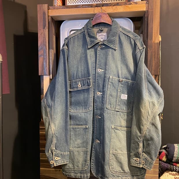 빅존 데님 커버올자켓