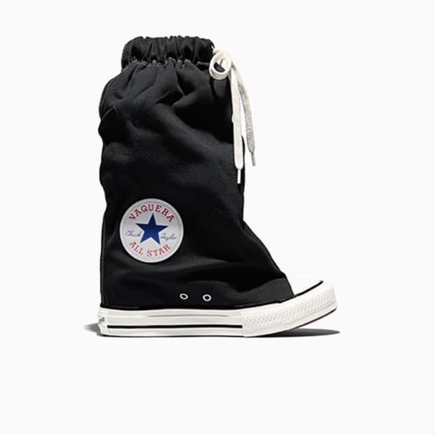 컨버스 X 바케라 엑스하이 슬라우치 웨지 블랙