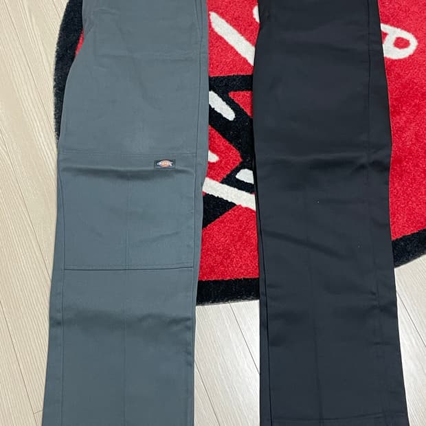 디키즈 더블니 차콜 32 *32.  874 블랙 32*30