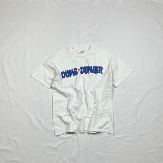 90‘s 덤앤더머 dumb and dumber 무비 promo 반팔티