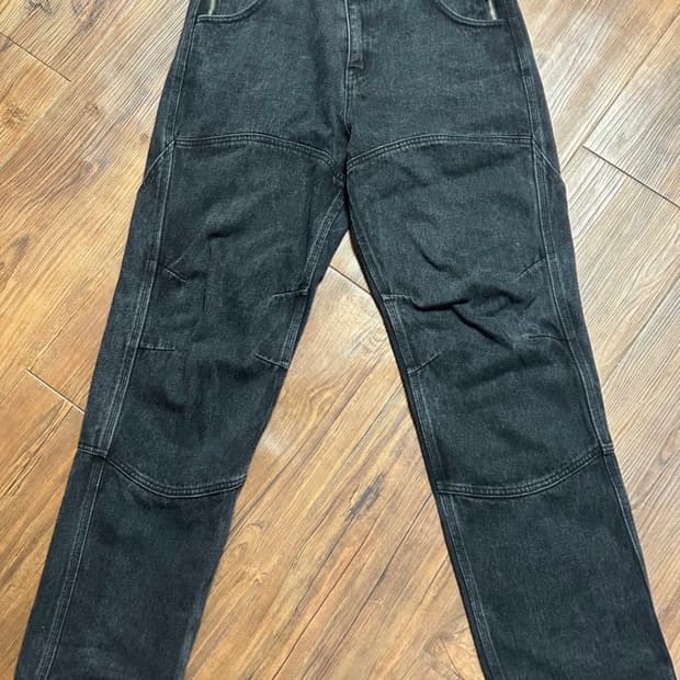 [M] MPa CALF POCKET PANTS (BLACK)