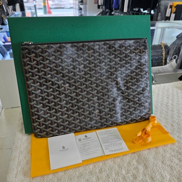 [정품/중고] 고야드 세나 클러치 GM