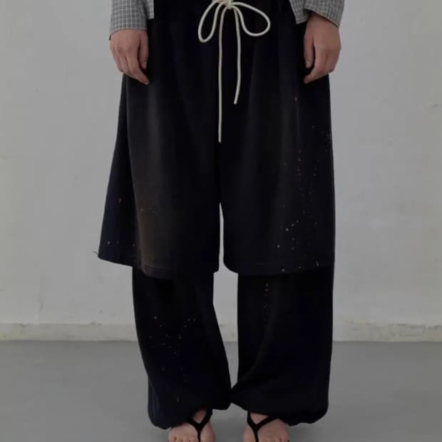 LCDC TM 엘씨디씨티엠 레이어드 디테일 스웻팬츠