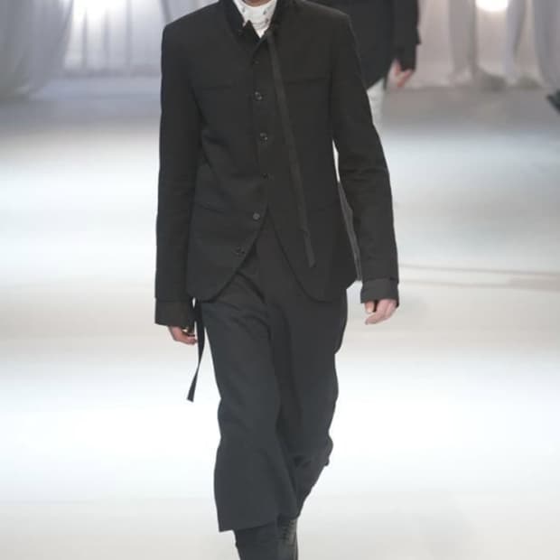 13FW 앤드뮐미스터 사선 비대칭 테일러자켓