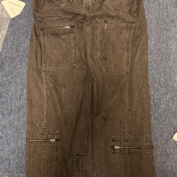 와이프로젝트 팝업진 흑청 XS