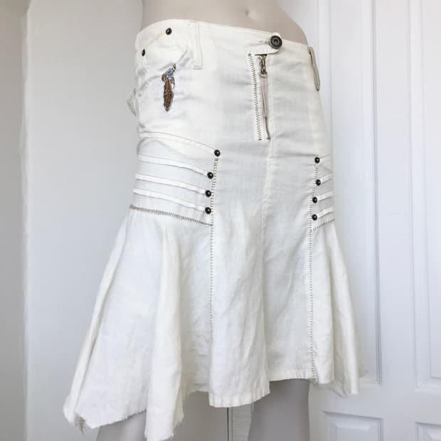 Italian  Designer Amazing Detail Skirt