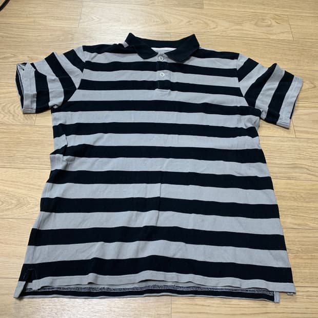 95)United Arrows 유나이티드애로우즈 스트라이프 카라티