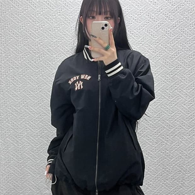 MLB 뉴욕양키스 올드스쿨 스트릿 펑크 바시티 자켓 S C10696