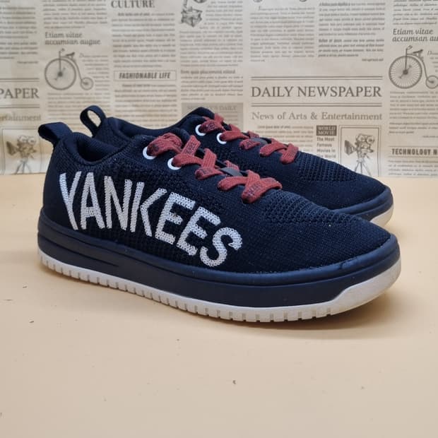 MLB 뉴욕 양키스 니트 운동화 230