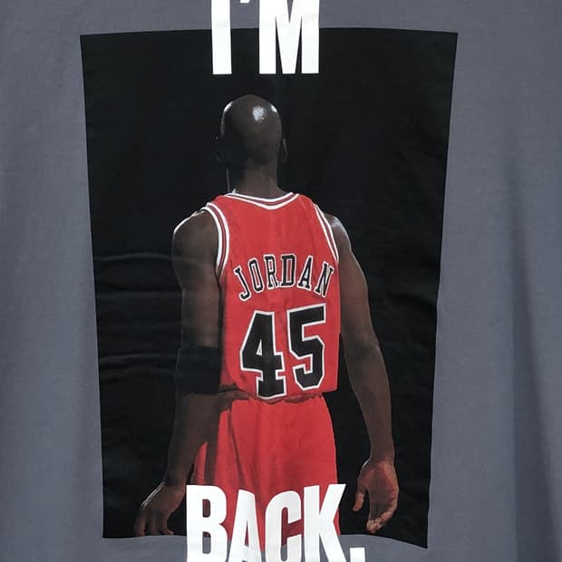 나이키조던 AJ 레트로10 I'm 45 Back 티셔츠 M(해외)