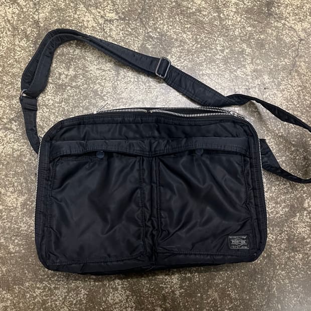 요시다 포터 탱커 블랙 메신저백 숄더백