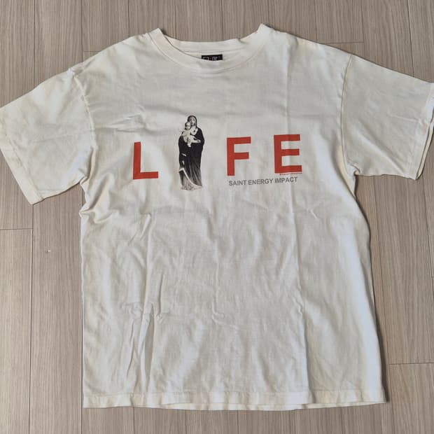 세인트미카엘 LIFE 마리아 티셔츠 (L)