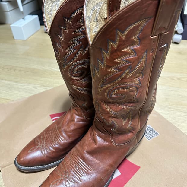 Justin 저스틴 웨스턴부츠 1560 10D Made in USA