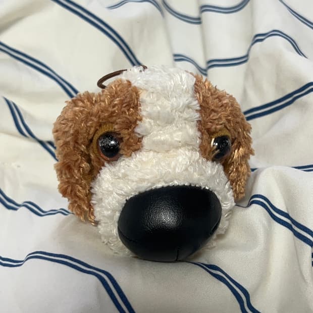 더독 강아지 스트랩 키링 인형