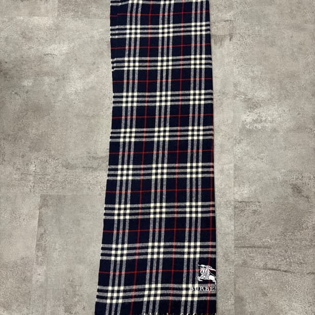 버버리 런던 기마로고 블랭킷