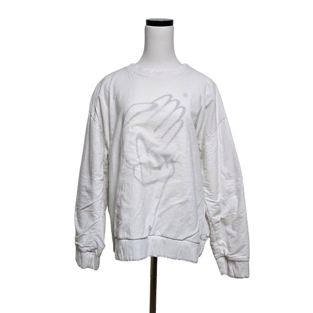 메종마르지엘라 MM6 코튼 스웻셔츠