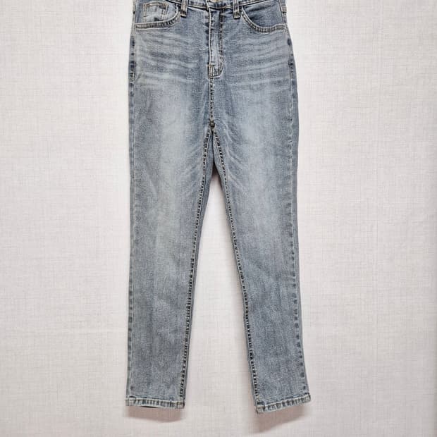 연청 데님 청바지