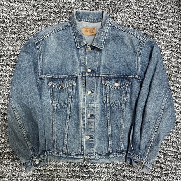 (105추천) 리바이스 오렌지탭 데님 청자켓 70649
