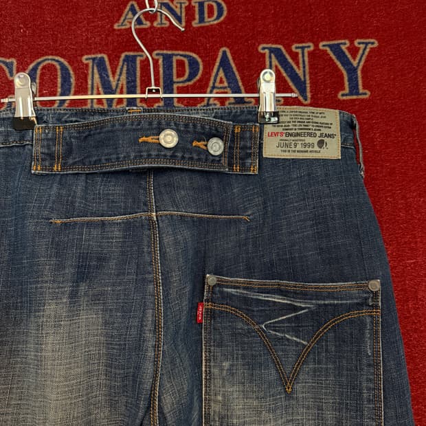 Levis Engineered Jeans 32/32 버튼플라이