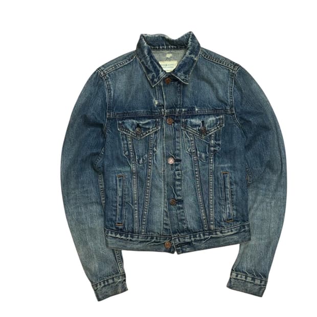 폴로 랄프로렌 데님앤서플라이 패치워크 데님자켓