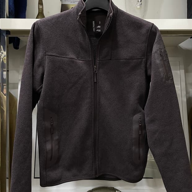 아크테릭스/딥퍼플 풀집업 가디건자켓(S)